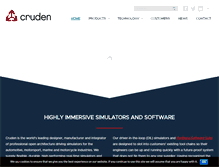 Tablet Screenshot of cruden.com